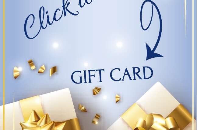 GIFT CARDS AVAILABLE